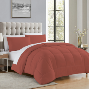 Brick Red Comforter Set