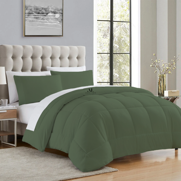 Moss Green Comforter Set