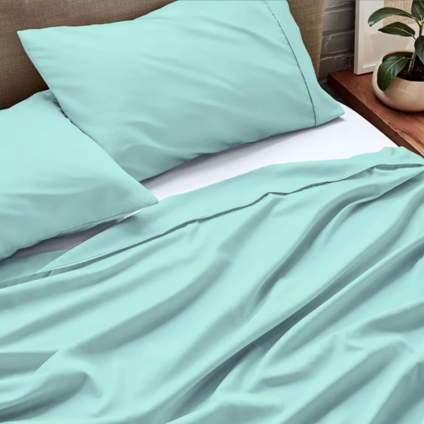 Aqua Blue Bed Sheets