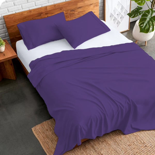 Purple Bed Sheets