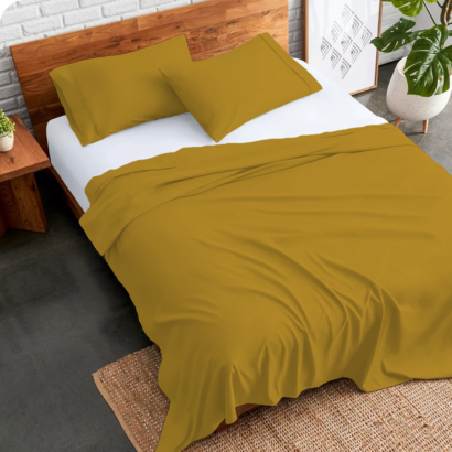 Gold Bed Sheets