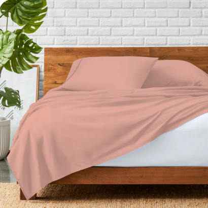 Peach Bed Sheets
