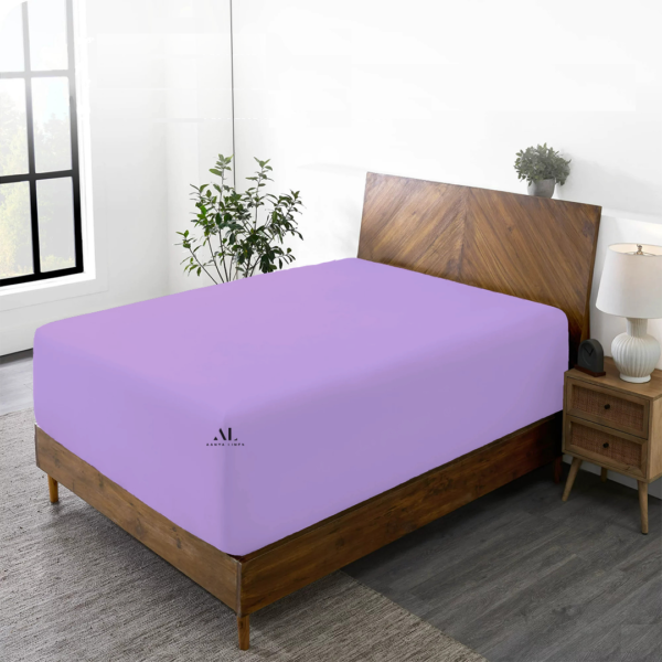 Lilac Fitted Bed Sheets