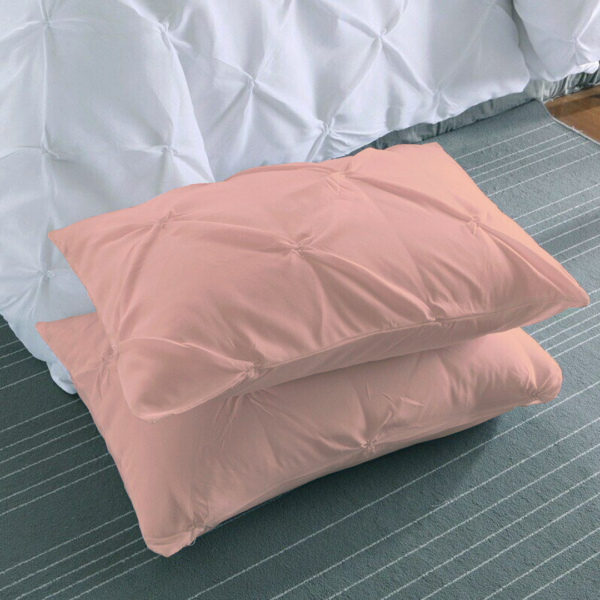 Peach Pinch Pillow Covers