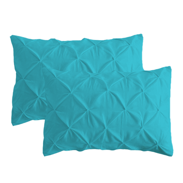 Turquoise Pinch Pillow Covers