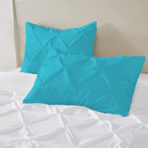 Turquoise Pinch Pillow Covers