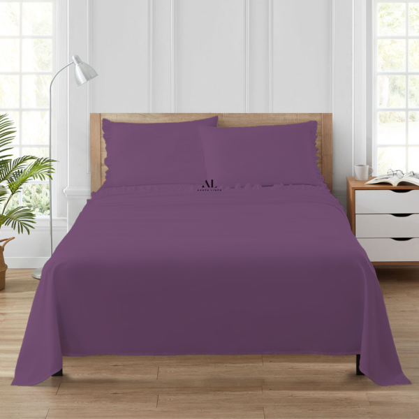 Lavender Ruffle Bed Sheet Sets