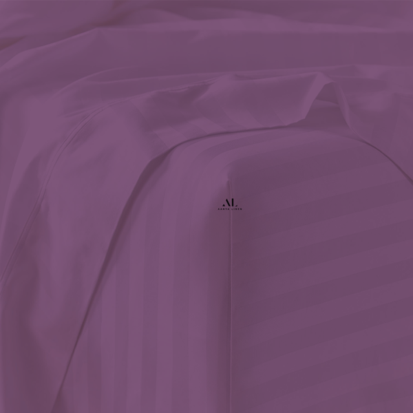 Lavender Stripe Bed Sheet Sets