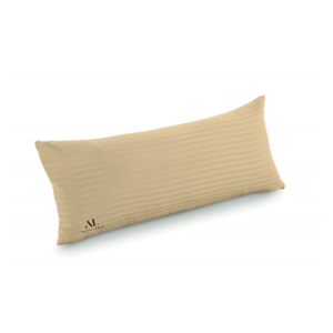 Ivory Stripe Pregnancy Pillow Cover