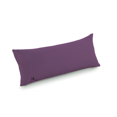 Lavender Stripe Pregnancy Pillow Cover
