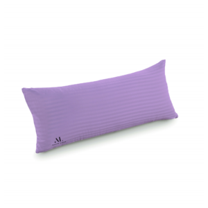 Lilac Stripe Pregnancy Pillow Cover