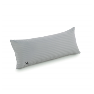 Light Grey Stripe Pregnancy Pillow Cover