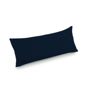 Navy Blue Stripe Pregnancy Pillow Cover