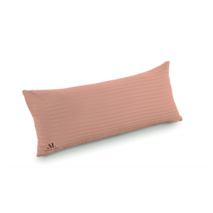 Peach Stripe Pregnancy Pillow Cover