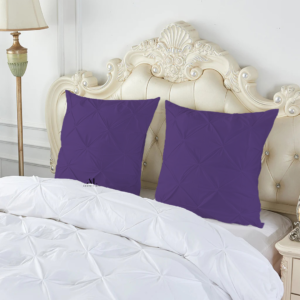 Purple Pinch Cushion Covers