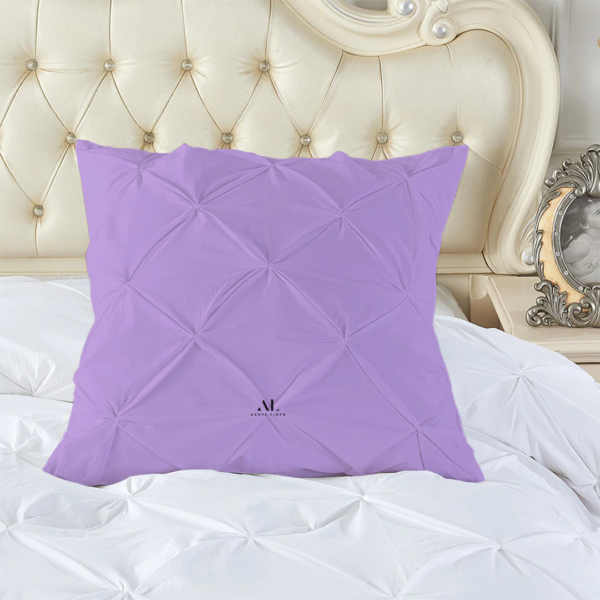 Lilac Pinch Cushion Covers