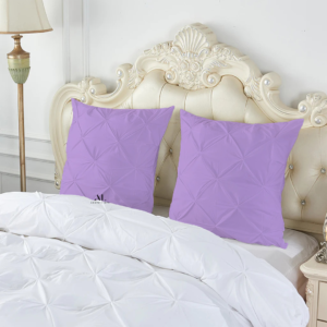 Lilac Pinch Cushion Covers