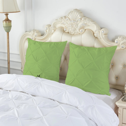 Sage Green Pinch Cushion Covers