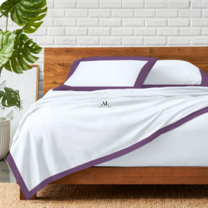 Lavender Dual Tone Bed Sheets