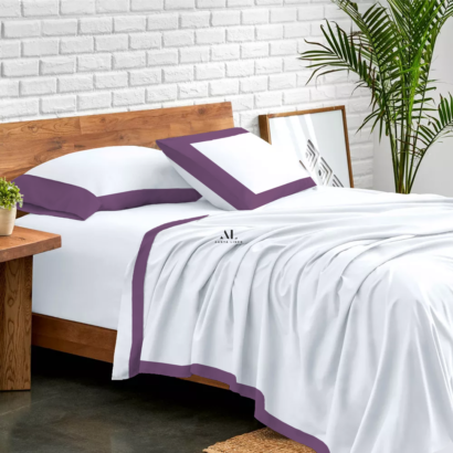 Lavender Dual Tone Bed Sheets