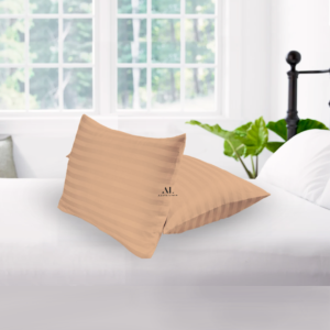 Beige Stripe Pillow Covers