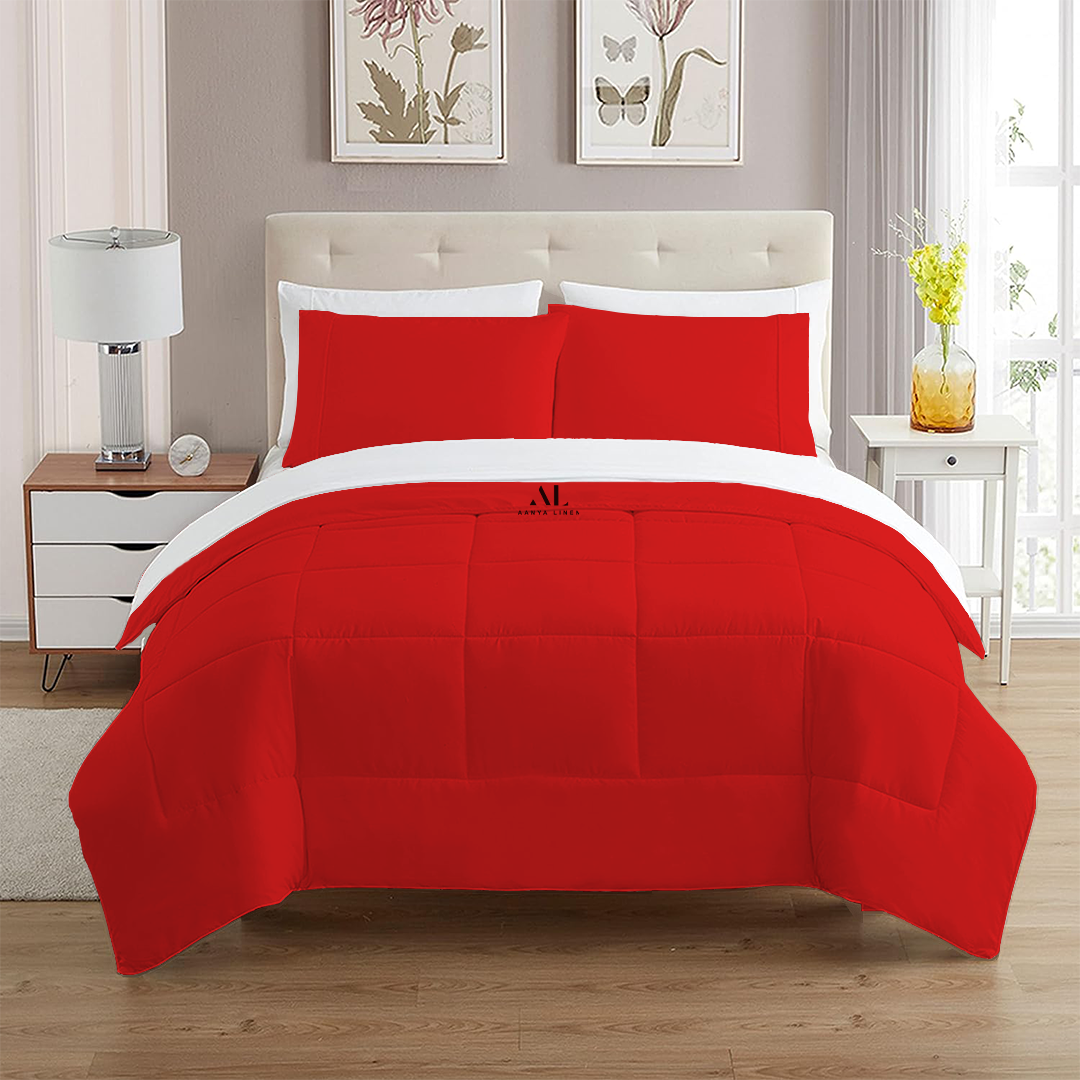 Red Comforter Set