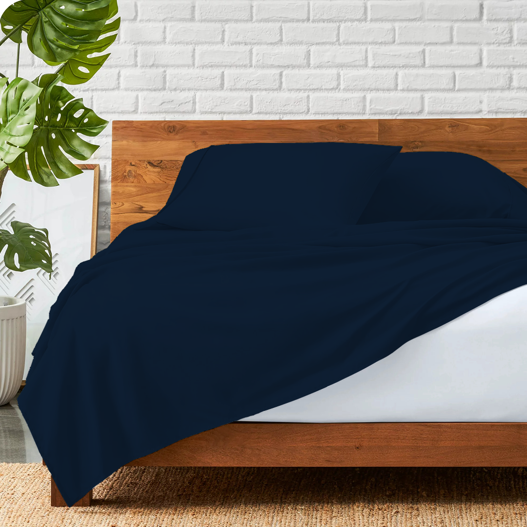 Navy Blue Bed Sheets