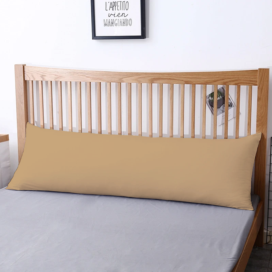 Taupe Pregnancy Pillow Cover