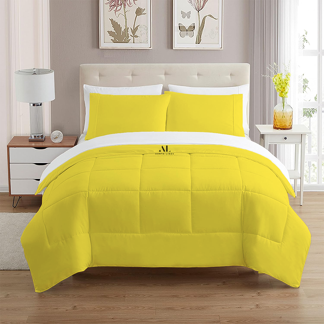 Yellow Comforter Set